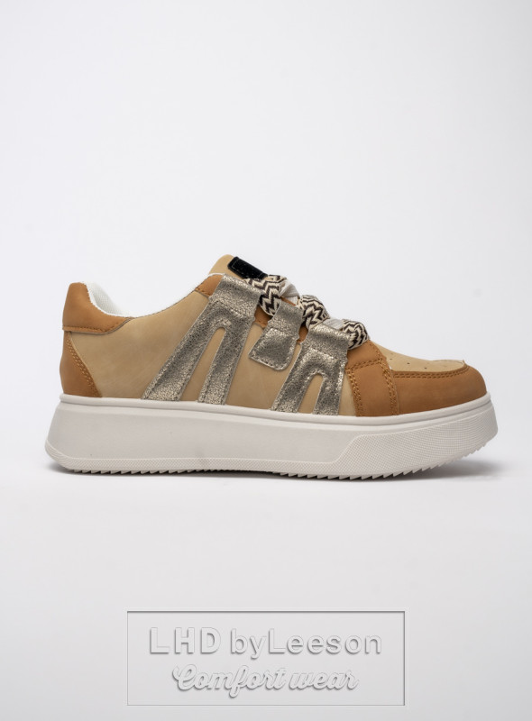 Damskie Sneakersy WEAVEX KHAKI