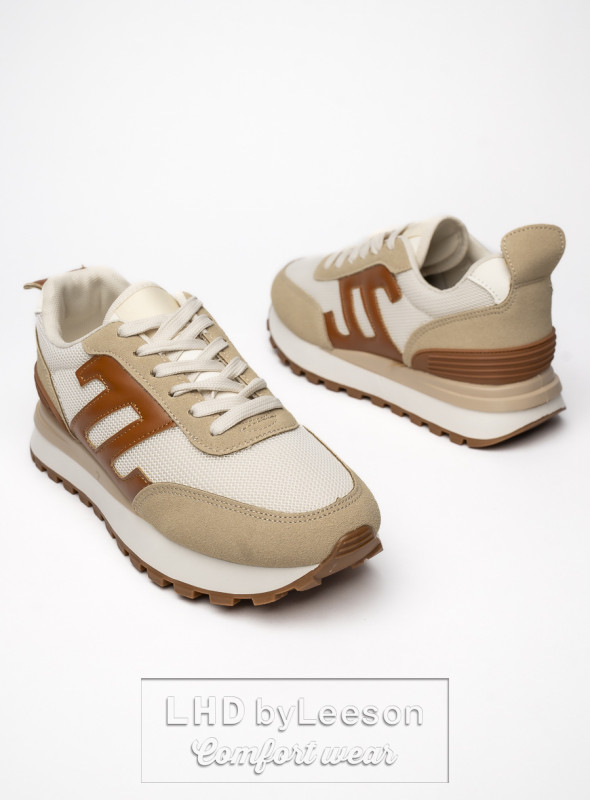 Damskie Sneakersy VENTO – Beige