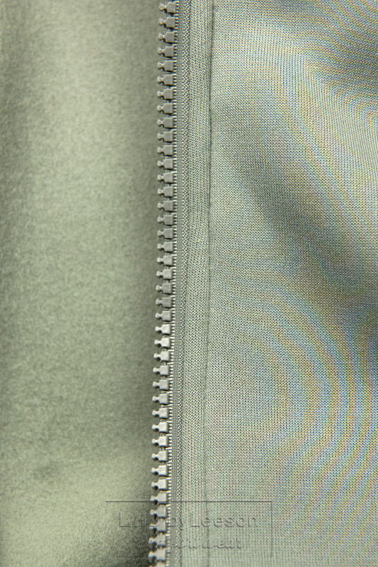 Oliwkowo-zielona oversized bluza