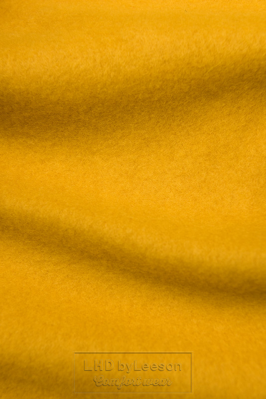 Żółta bluza z podszewką w paski