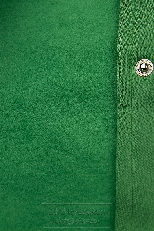 Zielona bejsbolowa bluza