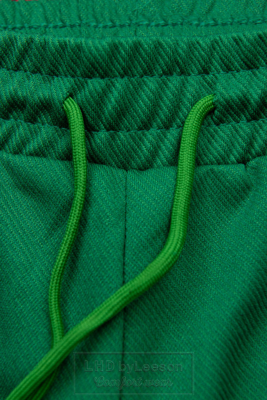 Zielone spodnie sportowe