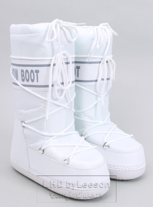 Snow boots wysokie TANGE WHITE