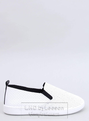 Tenisówki slip-on JOUSSE WHITE/BLACK