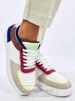 Sneakersy kolorowe GREY/MULTICOLOR