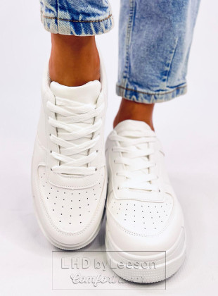 Sneakersy damskie CLEMONS ALLWHITE