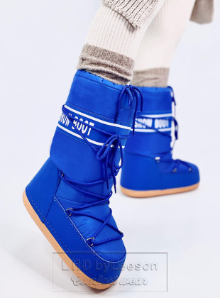 Snow boots wysokie TANGE BLUE