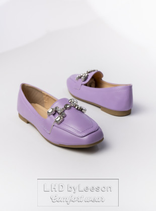 DAMSKIE MOKASYNY ELEA PURPLE