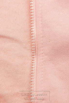 Pudrowo-różowa bluza