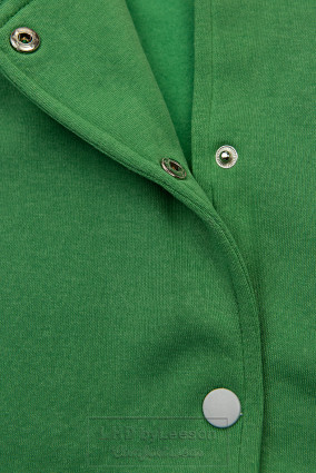 Zielona bejsbolowa bluza