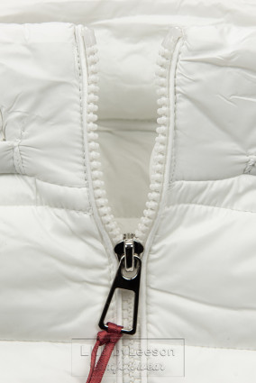 Biała kurtka na sezon przejściowy