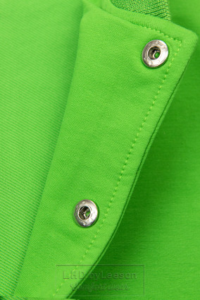 Zielono-biała bluza z naszywką