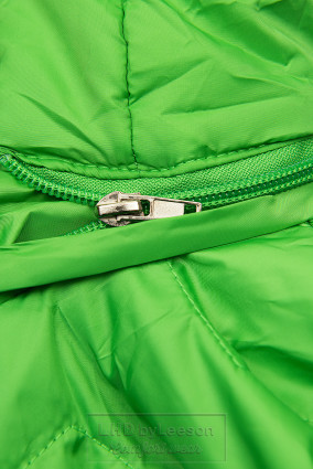 Zielona kurtka przejściowa FASHION