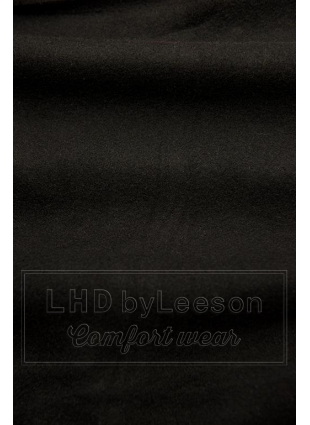 Czarna długa bluza od LHD