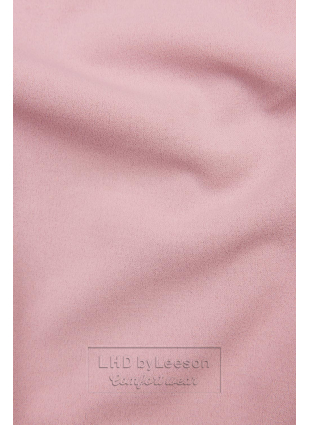 Różowa bluzka z długimi rękawami