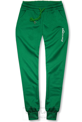 Zielone spodnie sportowe