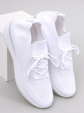 Buty sportowe na koturnie WHITE