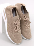 Buty sportowe na koturnie KHAKI