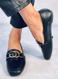 Mokasyny damskie BLACK