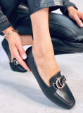 Mokasyny damskie BLACK