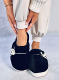 Kapcie futrzane LUNA BLACK