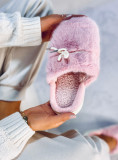Kapcie futrzane LUNA PINK