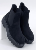 Sztyblety na platformie VILLES BLACK
