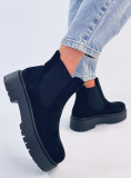 Sztyblety na platformie VILLES BLACK