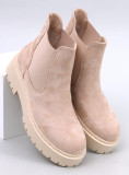 Sztyblety na platformie VILLES BEIGE
