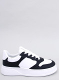 Sneakersy damskie pandy biały/czarny