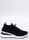 Buty sportowe na ukrytym koturnie CROFT BLACK