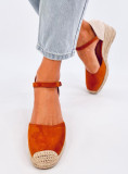 Espadryle na koturnie ROME CAMEL