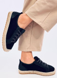 Trampki espadryle BLACK