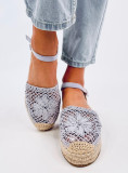 Sandałki ażurowe espadryle PREMAT PURPLE