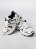 Damskie Sneakersy – Srebrne MOON