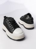 Damskie Sneakersy BLACK/WHITE