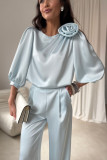 Spodnie w kolorze baby blue