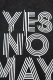 Grafitowa sukienka/tunika YES NO