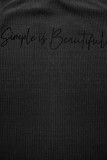 Ciemnoszara sukienka plus size SIMPLE IS BEAUTIFUL
