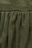 Army krótka sukienka z koronką