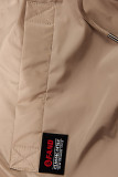 Cappuccino długi płaszcz/parka
