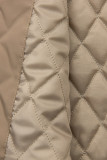 Cappuccino długi płaszcz/parka