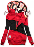Bluza w pasy czerwona/czarna