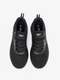 Lekkie czarne buty sportowe