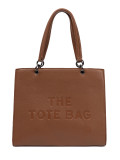 Torebka typu tote w ciepłym brązie