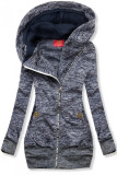 Granatowa polarowa bluza