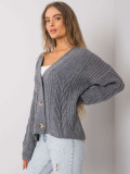 Grafitowy oversize sweter OCH BELLA
