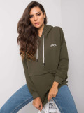 Khaki damska bluza kangurka