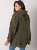 Khaki damska bluza kangurka