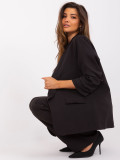 Elegancka czarna marynarka